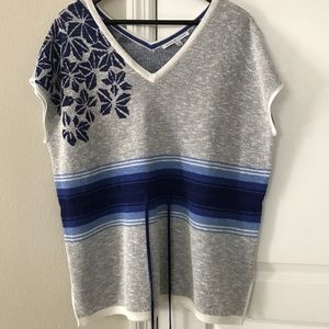 Adrienne Vittadini super cute tunica top